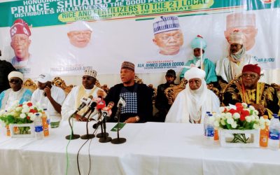 Steel Minister Distributes Rice, Fertilisers To Kogi Residents